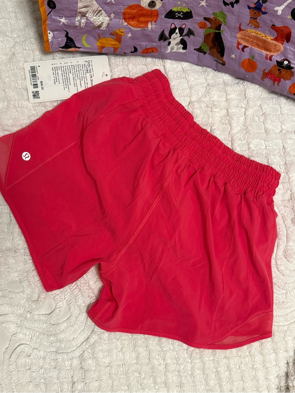 lululemon athletica Bright Pink Athletic Shorts